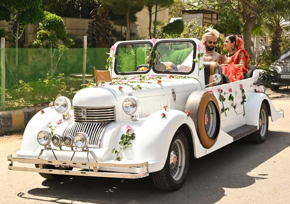 Vintage car entry game activity rent in Jorhat